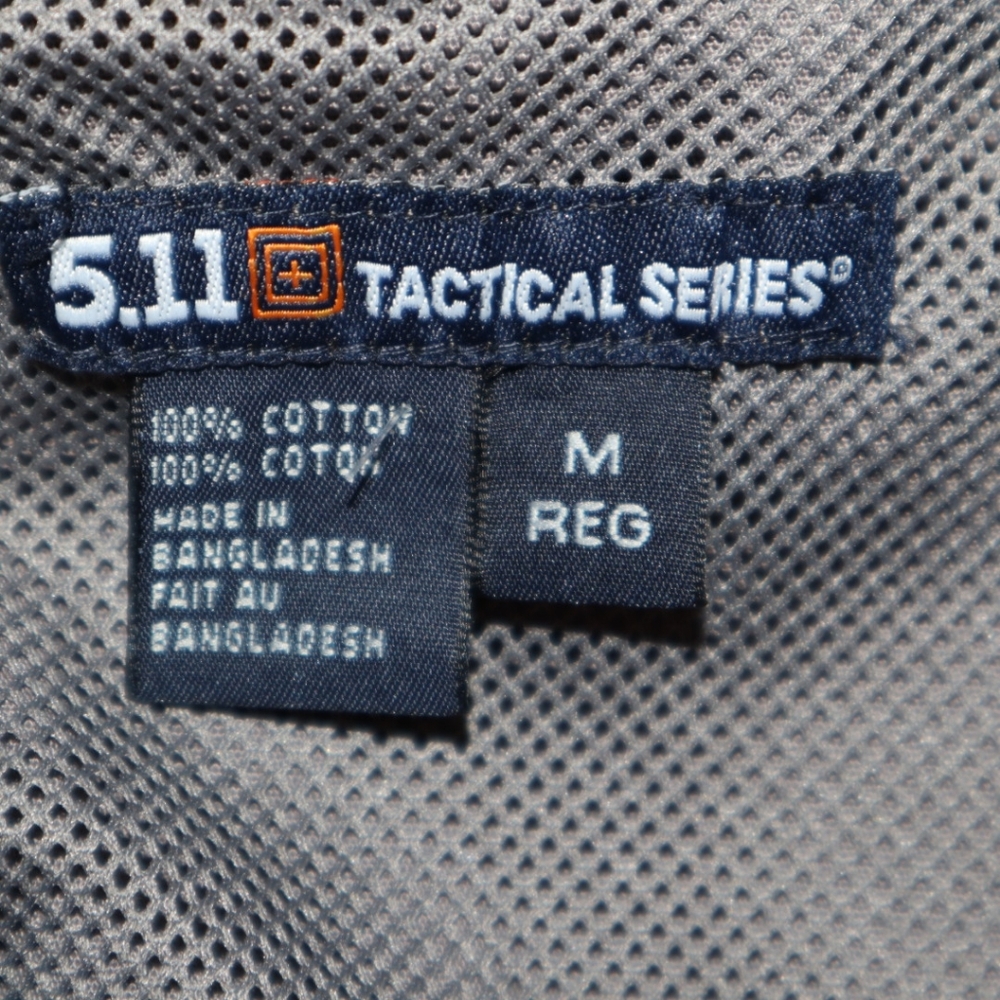 5.11 Tactical Gray Casual Button Down Shirt - Picture 12 of 14